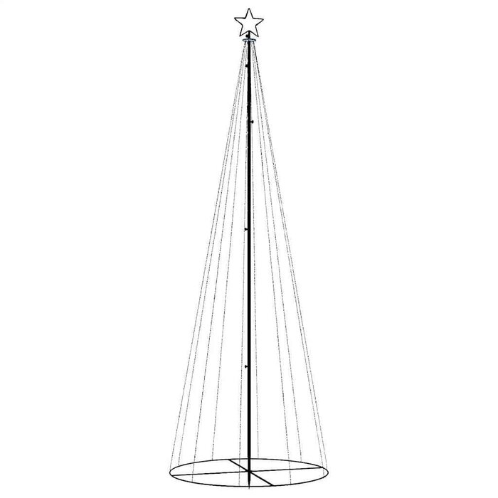 Vidaxl Sapin de Noël conique lumineux 300 cm - Jusqu'à -67%