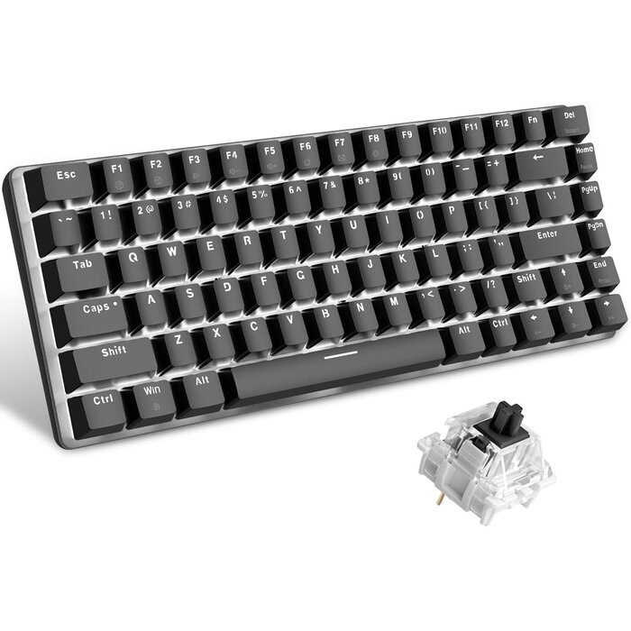 Clavier Mécanique Gaming Compact 82 Touches - Jusqu'à -57% de remise