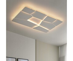 Plafonnier LED Géométrique 90x60cm Dimmable - Jusqu'à -61%
