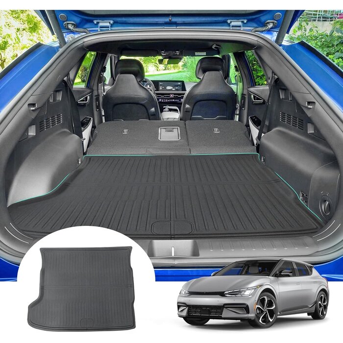 Tapis de coffre pour Kia EV6 2021-2025 - Protection TPE - Jusqu'à -60%
