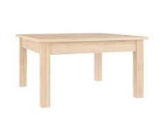 Table basse en pin massif 55x55x30 cm - Jusqu'à 56% de remise