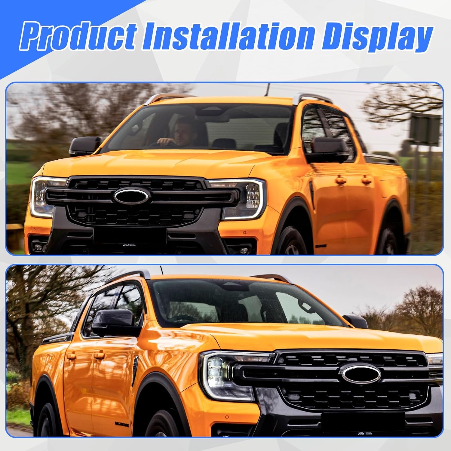 Déflecteurs d'air Ford Ranger T9 Double Cabine - Jusqu'à -55% de remise