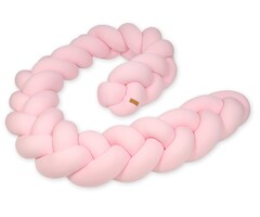 Viking Choice Tour de lit tressé 3,5m Rose Clair - Jusqu'à -60% sur notre outlet