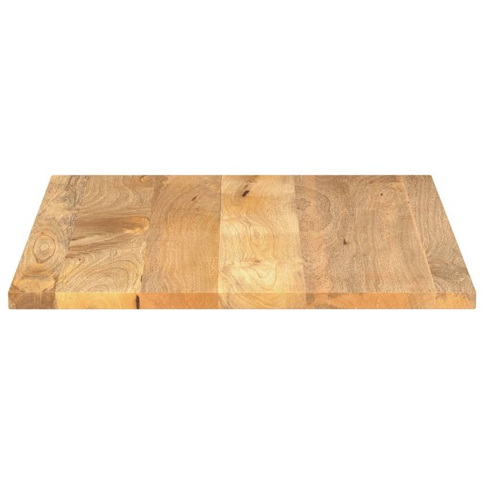 Plateau de table en bois de manguier massif 90x80cm - Jusqu'à -58%