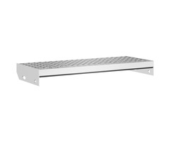 Marche d'escalier en acier galvanisé 60x24x7cm - Jusqu'à -54%