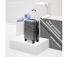 Valise cabine rigide grise 38L - Jusqu'à 56% de remise