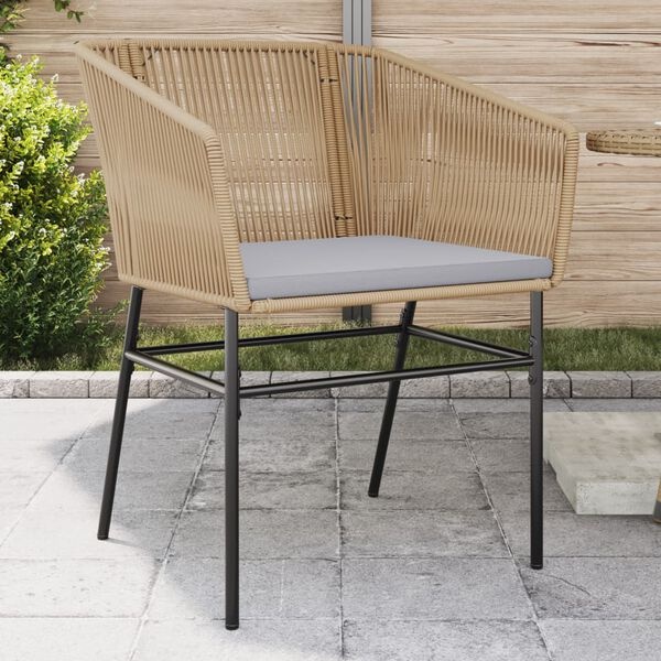 Lot de 2 chaises de jardin en rotin : confort et style jusqu'à -56%