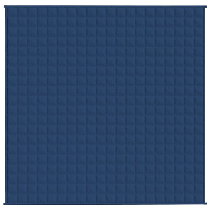 Couverture lestée 200x200 cm 9 kg - Bleu - Jusqu'à -56%
