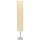 Lampadaire rectangulaire en papier 135 cm - Crème - Jusqu'à -53%