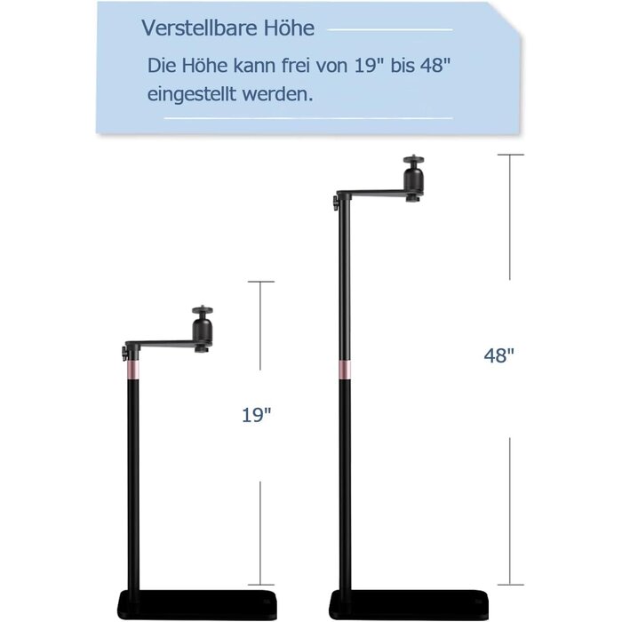 Support de sol pour projecteur réglable en L - Jusqu'à -52% de remise