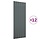Lot de 12 panneaux de toiture en acier anthracite - Jusqu'à -55%