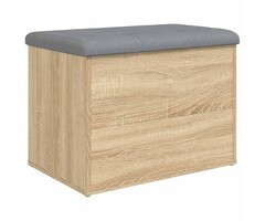 Vidaxl Banc de rangement chêne sonoma - Jusqu'à -55% sur votre mobilier