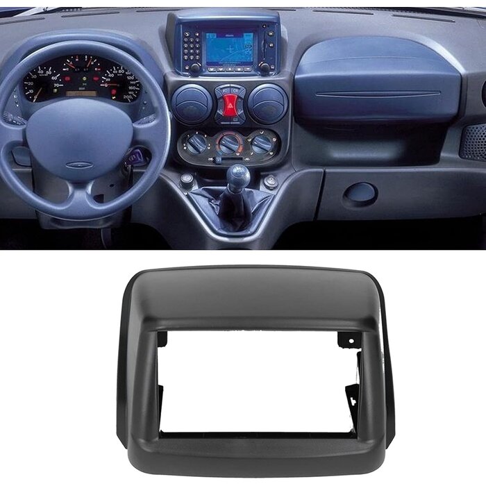 Façade Autoradio 2-DIN pour Fiat Doblo (2002-2017) - Jusqu'à -51%