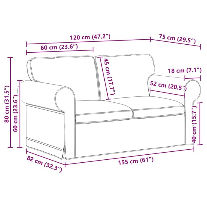 Canapé moderne 120 cm en métal noir - Jusqu'à -57% sur l'outlet