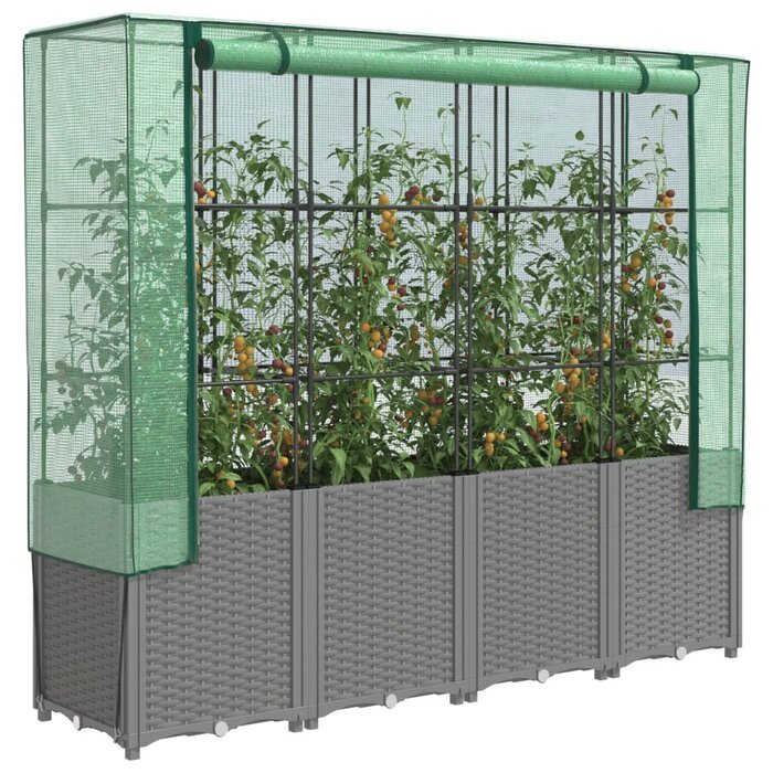 Jardinière surélevée avec serre 160cm - Jusqu'à -56% sur votre potager