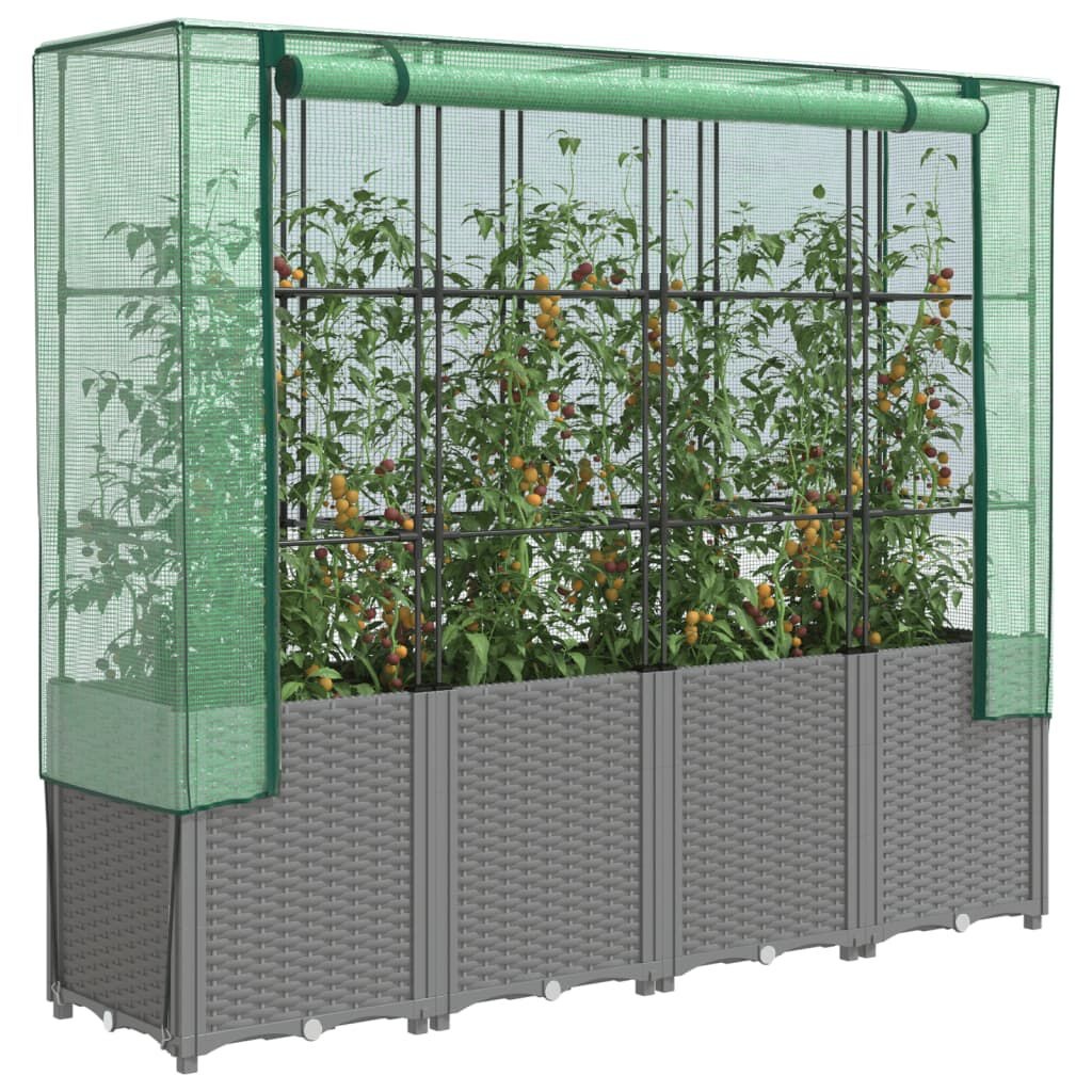 Jardinière surélevée avec serre 160cm - Jusqu'à -56% sur votre potager