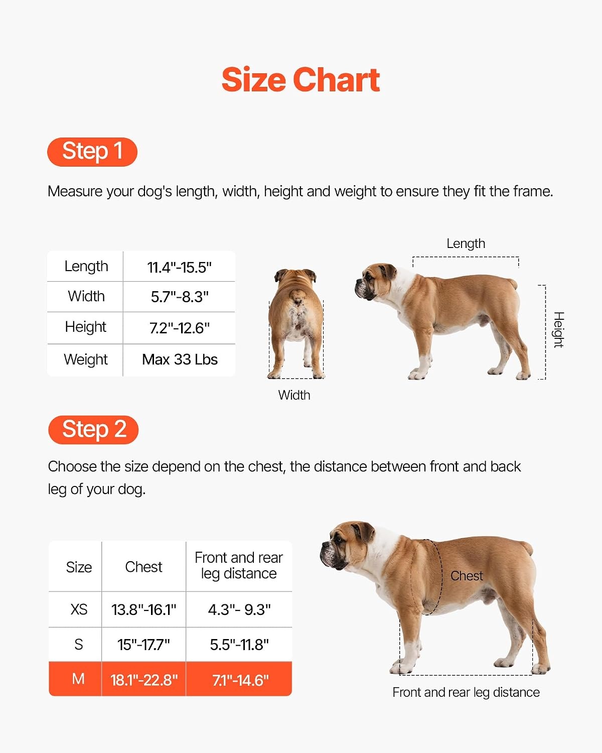Fauteuil roulant pour chien handicapé - Ajustable - Jusqu'à -60%