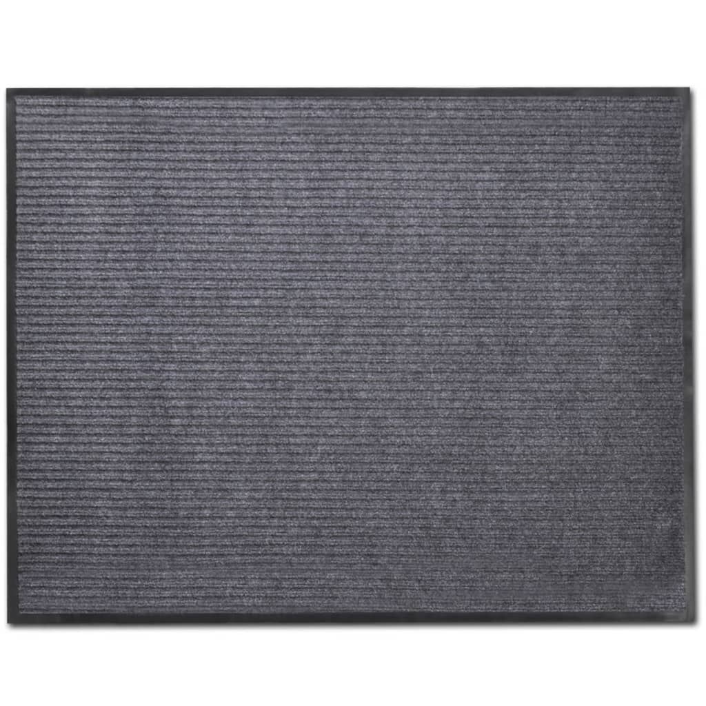 Paillasson Gris 120 x 90 cm - Anti-dérapant - Jusqu'à 49% de remise