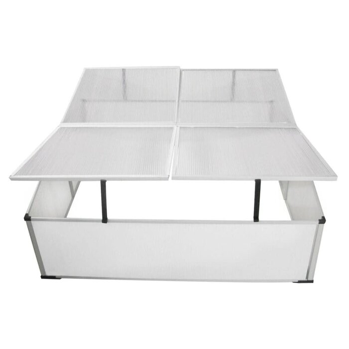 Châssis de culture en polycarbonate - 4 couvercles - Jusqu'à -51% sur l'outlet