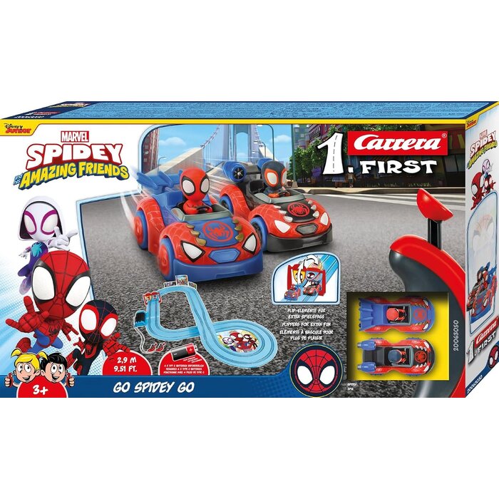 Circuit de course Spidey 2,9m avec deux voitures - Jusqu'à 50% de réduction