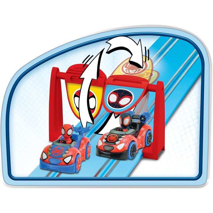 Circuit de course Spidey 2,9m avec deux voitures - Jusqu'à 50% de réduction
