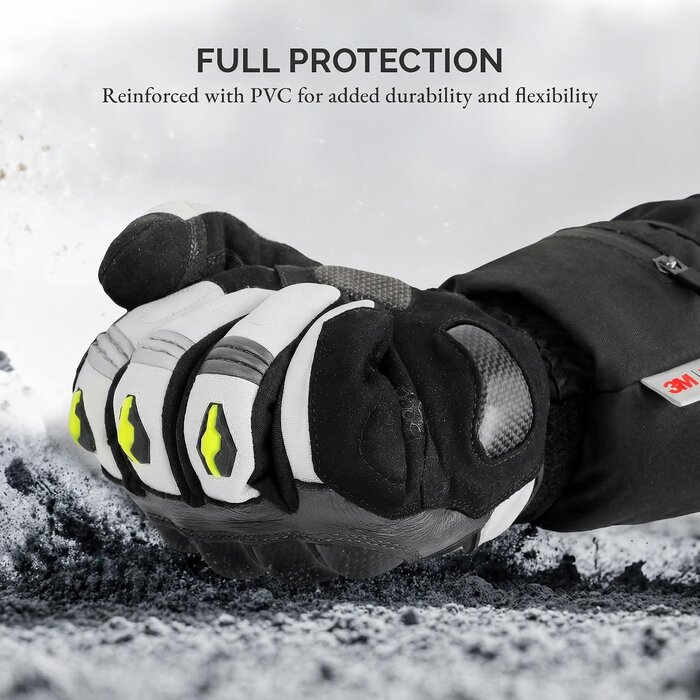 Gants Moto Chauffants 7.4V, Taille XS - Jusqu'à 71% de remise