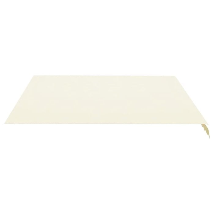 Toile de remplacement pour store banne 4 x 3,5 m - Crème - Jusqu'à -50%