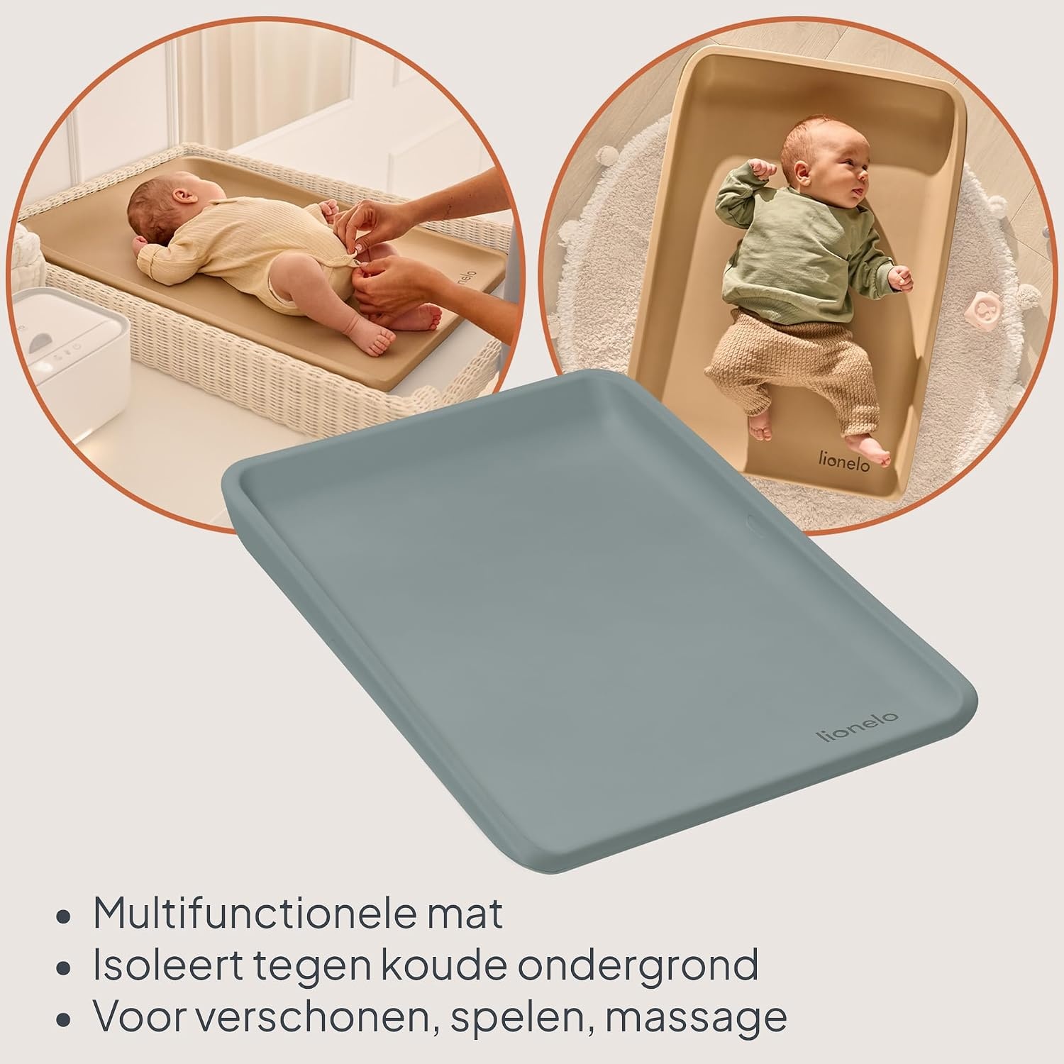Matelas à langer en mousse PU imperméable - Gris - Jusqu'à 47% de remise
