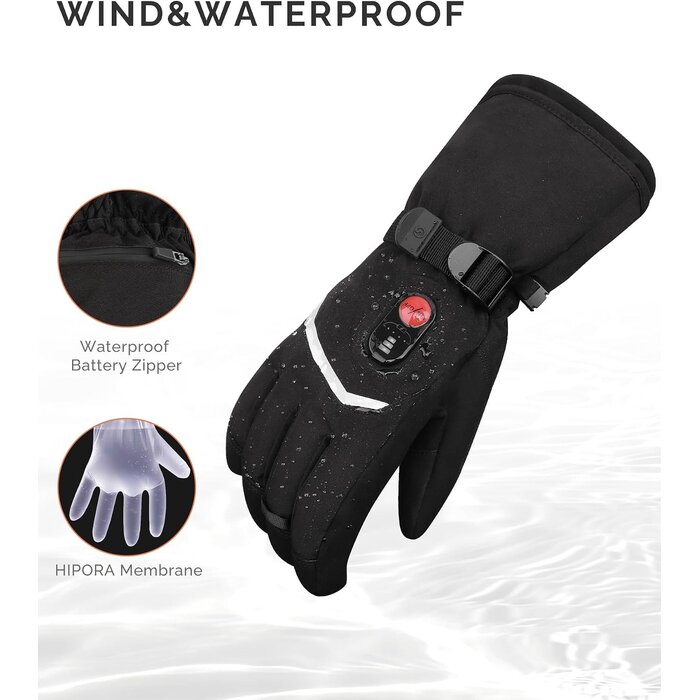 Day Wolf Gants chauffants unisexes - Taille XS - Jusqu'à -73% de réduction