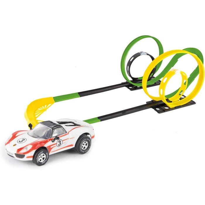 Circuit de Course 6,90m avec 4 Loopings - Jusqu'à 50% de remise