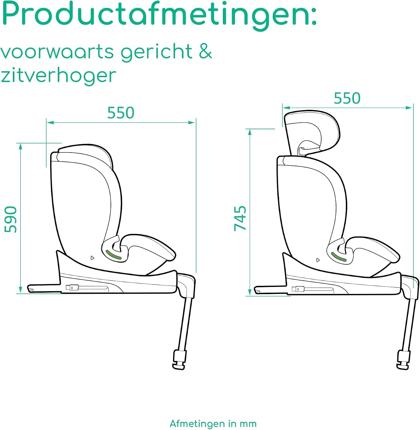 Siège auto rotatif 360° i-Size 40-150 cm - Jusqu'à -49%