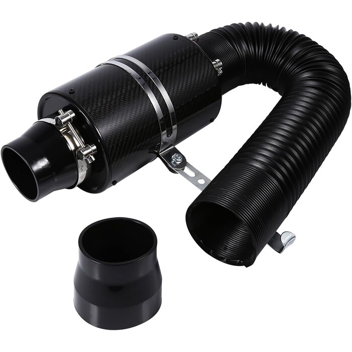 Kit d'admission d'air universel carbone 3" - Jusqu'à -46%