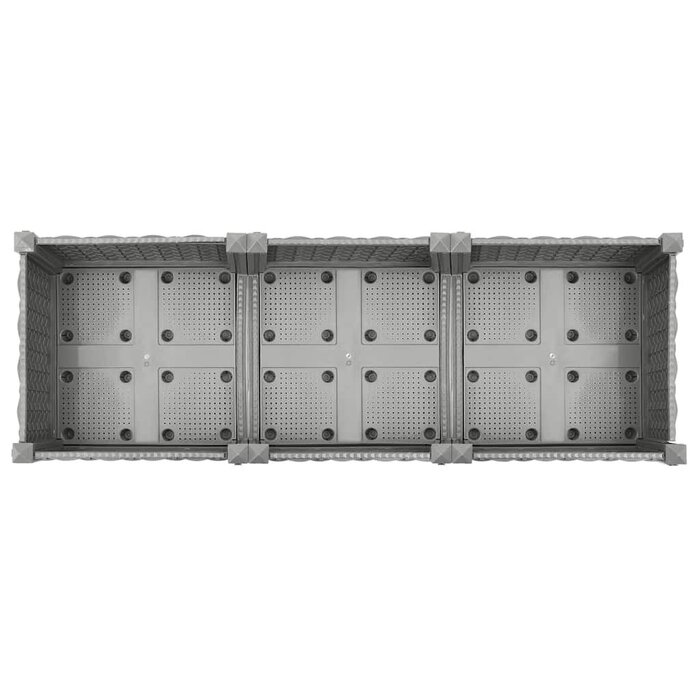 Jardinière surélevée 120 cm Gris Clair - Jusqu'à -49% sur votre jardin