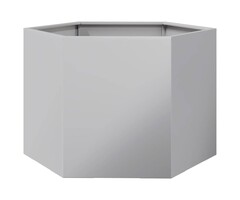 Vidaxl Bac à fleurs hexagonal en acier galvanisé - Jusqu'à 50% de remise