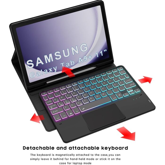 Étui clavier Samsung Galaxy Tab A9+ 11" : jusqu'à 47% de réduction !