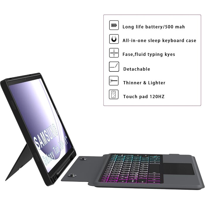 Étui clavier QWERTZ pour tablette 11 pouces - Jusqu'à 46% de réduction