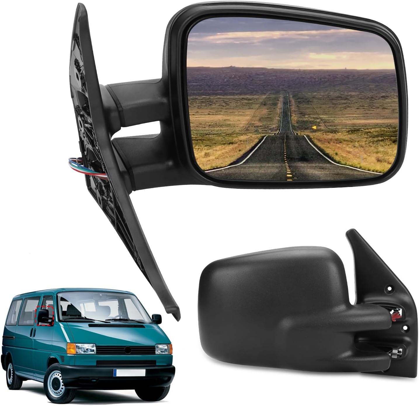 Rétroviseur droit VW T4 électrique chauffant - Jusqu'à 47% de remise