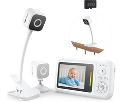 Babyphone Vidéo 1080P avec Vision Nocturne - Jusqu'à -33% sur l'Outlet