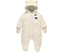 Combinaison pilote bébé garçon 12-18 mois - Polaire jaune - Jusqu'à 68%