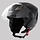 Casque moto jet 3/4 noir - Homologué ECE - Jusqu'à -50% de remise