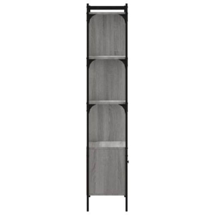 Bibliothèque design en zigzag - Bois chêne sonoma - Jusqu'à -46%