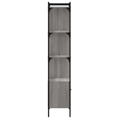 Bibliothèque design en zigzag - Bois chêne sonoma - Jusqu'à -46%