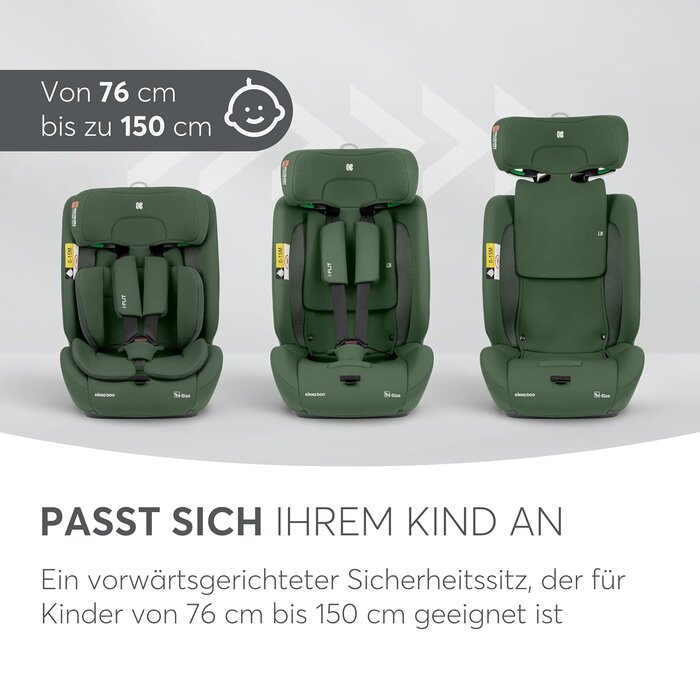 Siège auto évolutif i-Size 76-150 cm - Jusqu'à -49% sur votre protection
