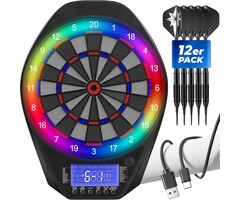 Cible de fléchettes électronique LED - Jusqu'à 46% de réduction