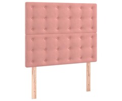 Vidaxl Lot de 2 têtes de lit velours rose - Jusqu'à -49% de remise