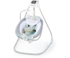 Balançoire pour bébé pivotante - Gris - Jusqu'à -48%