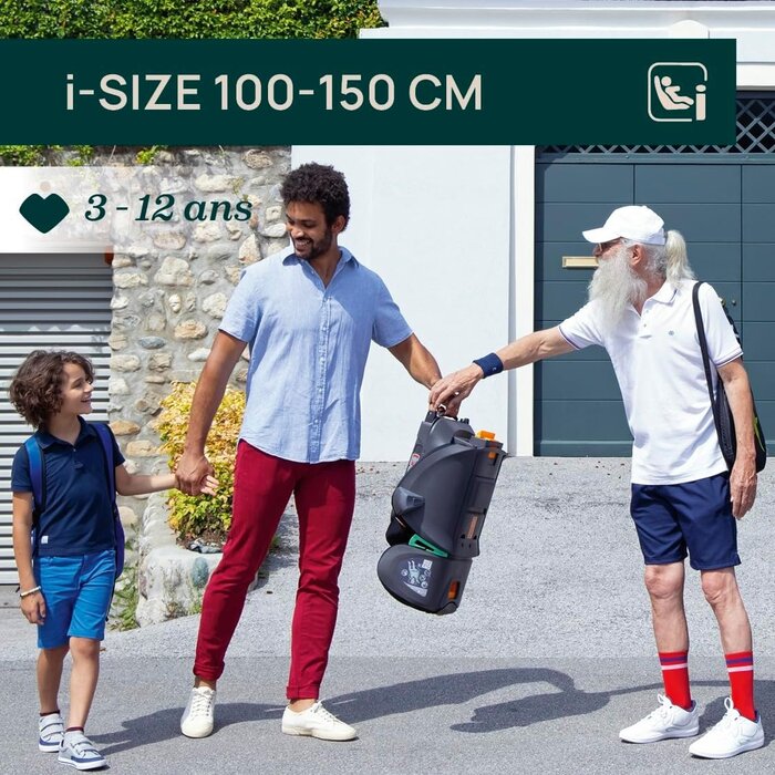 Siège auto i-Size pliable 100-150 cm - Jusqu'à -49% sur le prix neuf