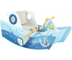 Bateau à bascule en bois pour tout-petits - Jusqu'à 52 % de réduction