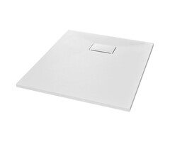 Vidaxl Receveur de douche 90x70 cm blanc SMC - Jusqu'à -52% de remise