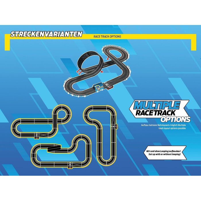 Circuit de course électrique 4,9m avec turbo - Jusqu'à 48% de réduction
